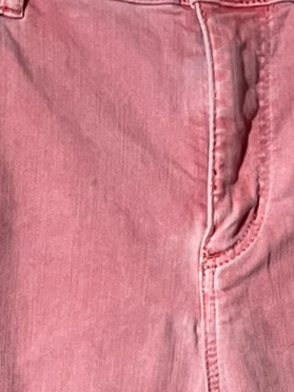 Peachy pinkish loft jeans 29/8 modern kick crop